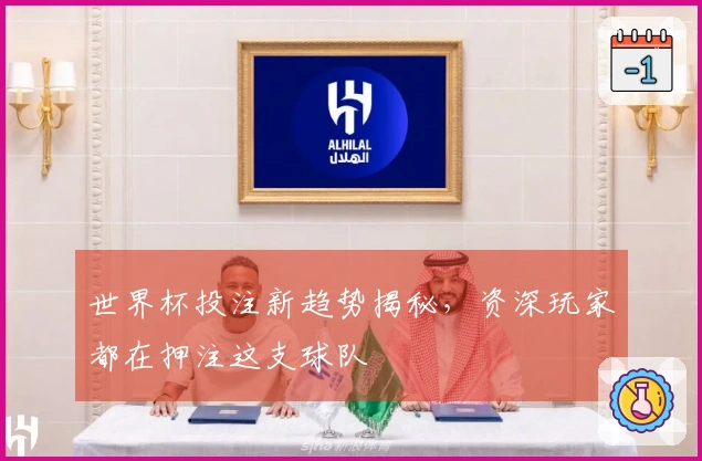 世界杯投注新趋势揭秘，资深玩家都在押注这支球队