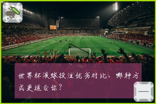 世界杯滚球投注优劣对比，哪种方式更适合你？